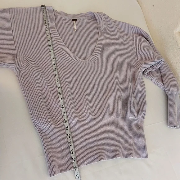 Free People Allure Ribbed  sweater - Picture 8 of 9